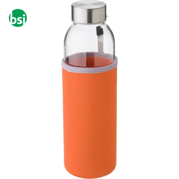 Glass bottle 500 ml with neoprene sleeve Nika -  3