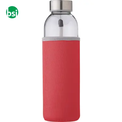 Glass bottle 500 ml with neoprene sleeve Nika - Immagine 9