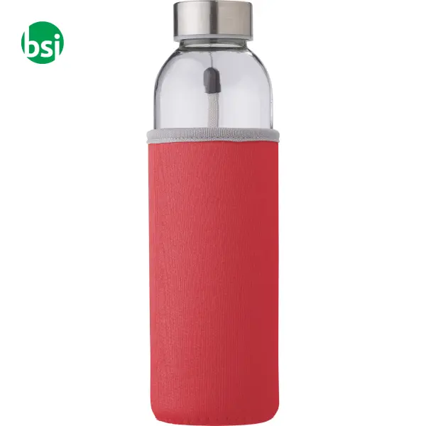 Glass bottle 500 ml with neoprene sleeve Nika -  9