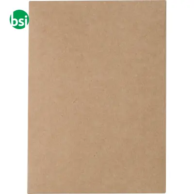 Cork and linen notebook and wheatstraw ballpen - Immagine 2