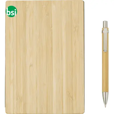 Bamboo cover notebook Jo - Immagine 3