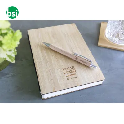 Bamboo cover notebook Jo - Immagine 7