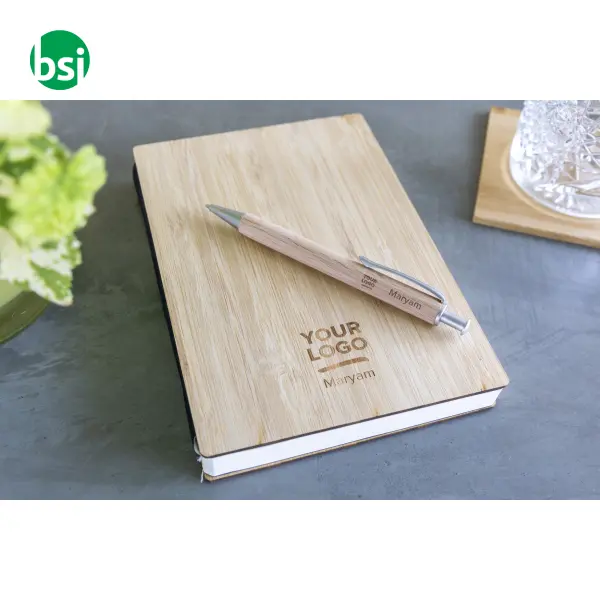 Bamboo cover notebook Jo -  7