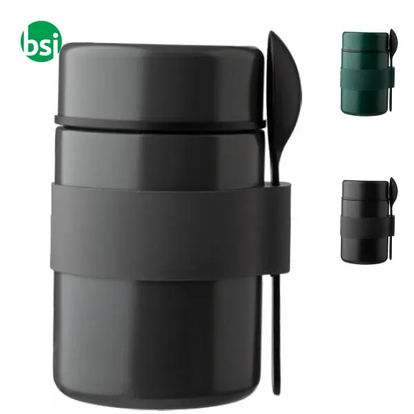 Stainless steel double walled lunch pot Niko -  1