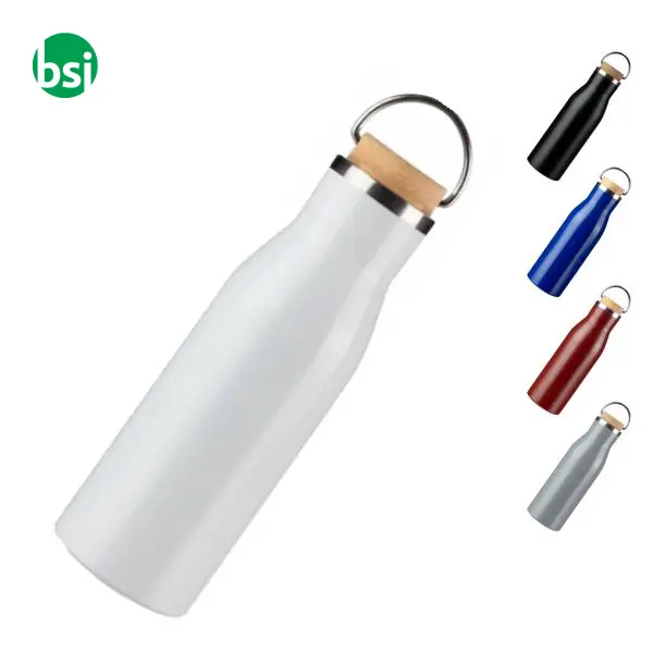 Recycled stainless steel bottle Aline -  1