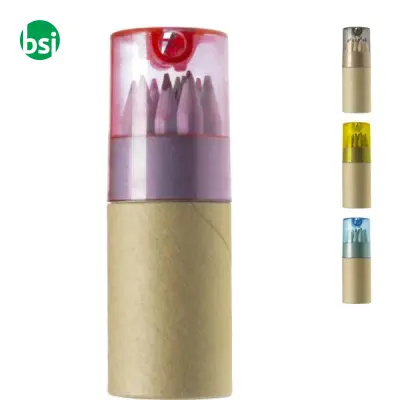 ABS and cardboard tube with pencils Terrence
