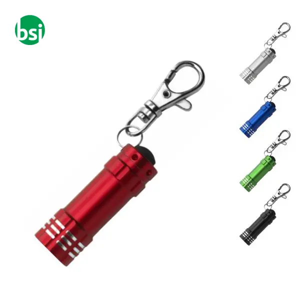 Aluminium 2-in-1 key holder Anna -  1