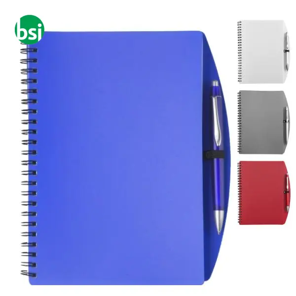 PP notebook with ballpen Solana -  1