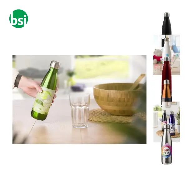 Stainless steel bottle 650 ml Sumatra -  1