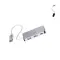 Recycled aluminium USB Hub Layton - Anteprima 1