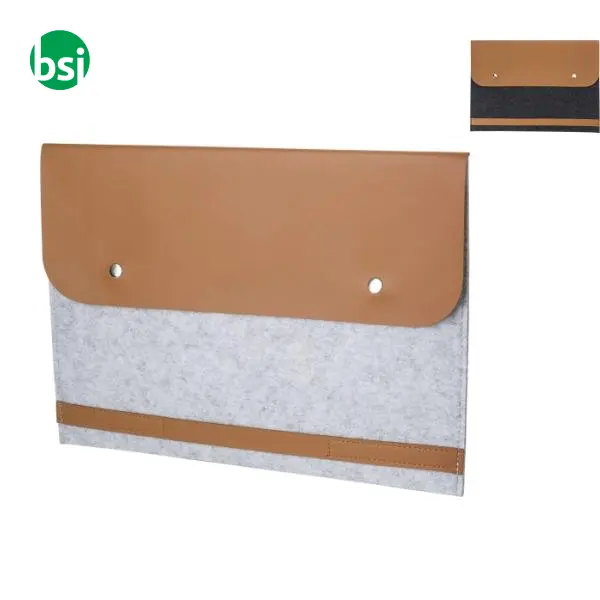 RPET felt laptop pouch Jonathan -  1