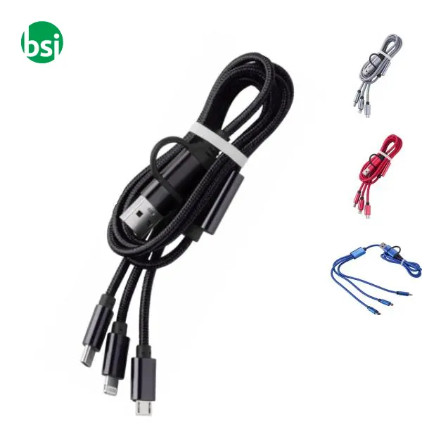 Nylon charging cable Leif -  1