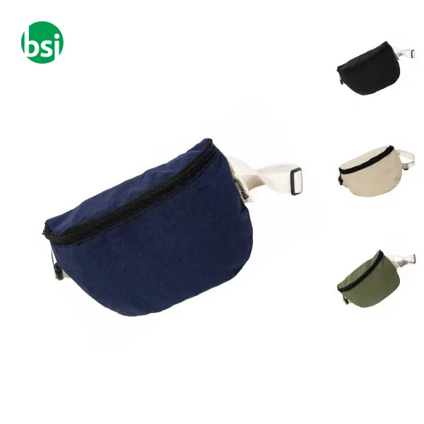 Recycled canvas waist bag REKAN HIP -  1