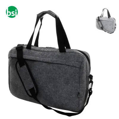 Rpet felt document bag REFELT DOCU