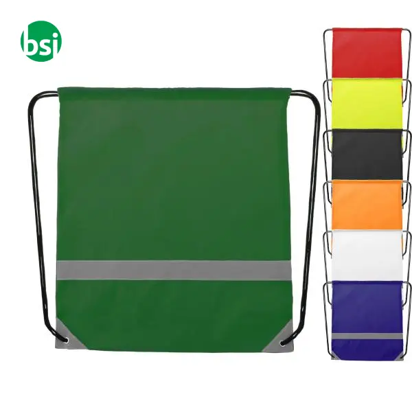 Reflective drawstring bag VIDRAW -  1