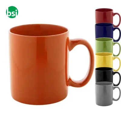 Coloured ceramic mug KOLOMU