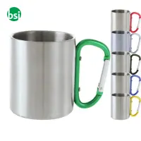 Stainless steel mug CADISHA
