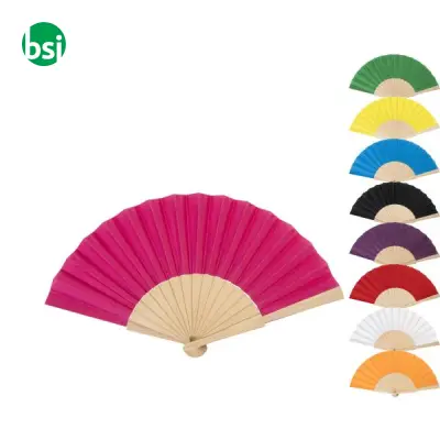 Hand fan with your logo SOLANA