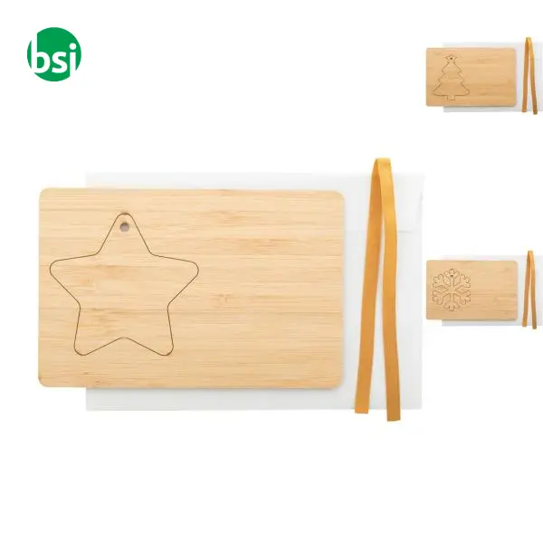 Christmas card snowflake BOOCARD -  1