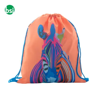 Custom drawstring bag for kids CREADRAW KIDS RPET - Immagine 18