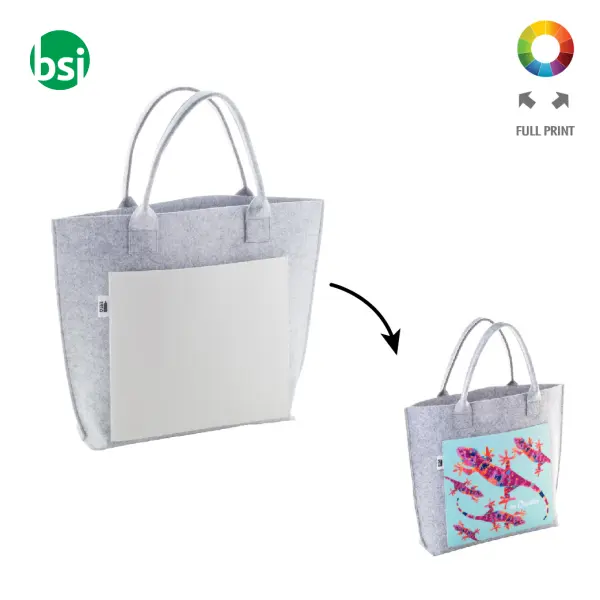 Custom shopping bag CREAFELT SHOP A -  1