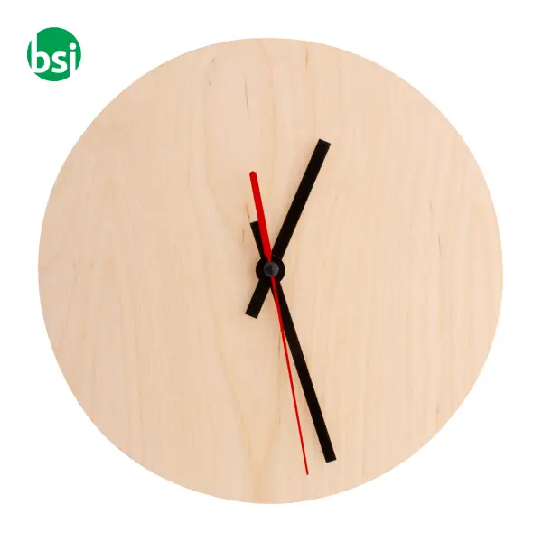 Custom wall clock BETIME WOOD D -  2