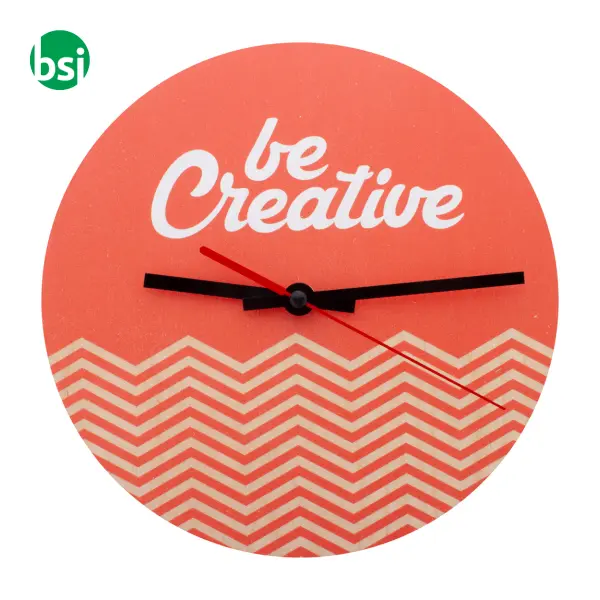 Custom wall clock BETIME WOOD D -  4