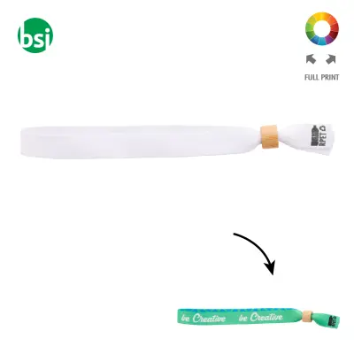 Custom Rpet Festival Bracelet - SuboWrist Eco