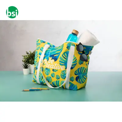 Custom beach bag SUBOSHOP PLAYA ZIP - Immagine 5