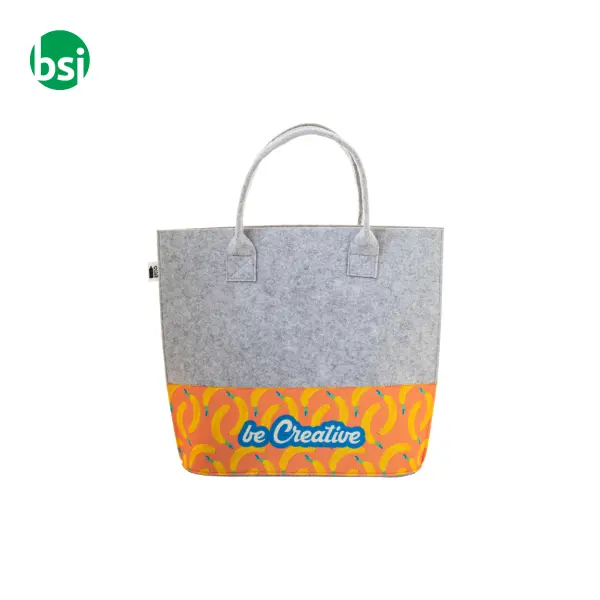 Custom RPET shopping bag CREAFELT SHOP C -  6