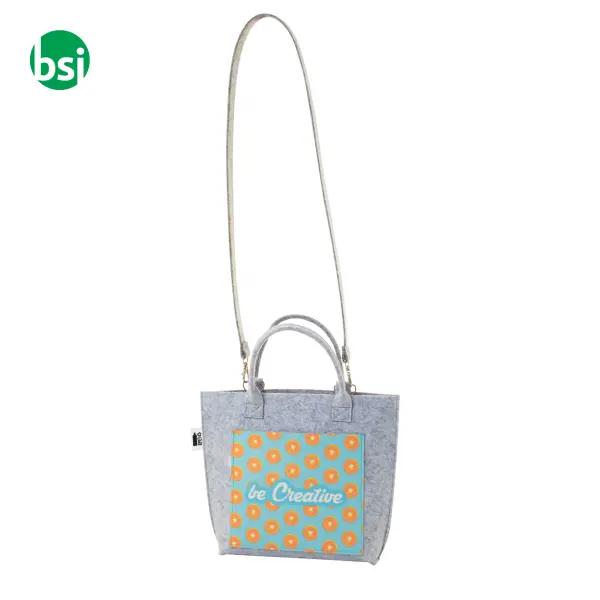 Custom RPET crossbody bag CREAFELT CROSS -  5