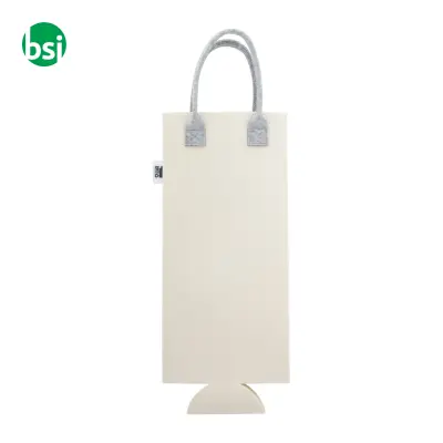 Custom RPET wine bag CREAFELT VINO - Immagine 6