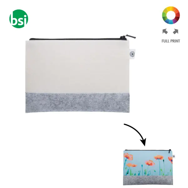 Custom cosmetic bag CREAFELT BEAUTY L -  1