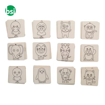 Colouring memory game, animals COLORMOR - Immagine 3