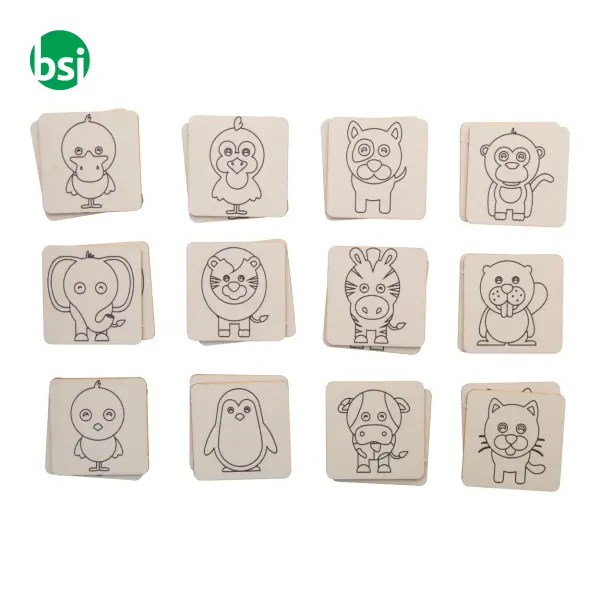 Colouring memory game, animals COLORMOR -  3