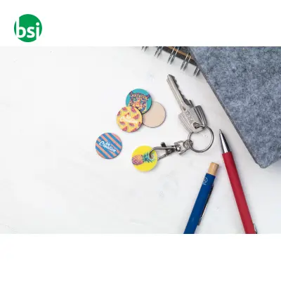 Trolley coin keyring COLOSHOP - Immagine 7