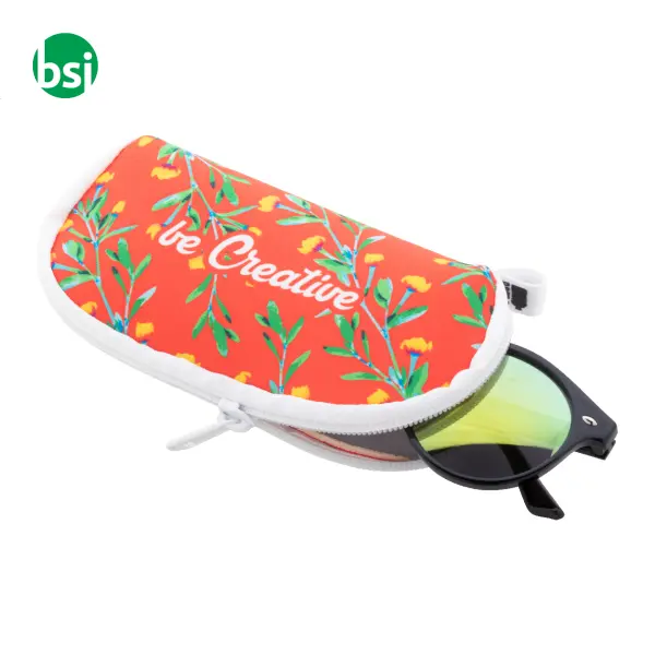 Custom RPET sunglasses case PRINTSUN ZIP -  1