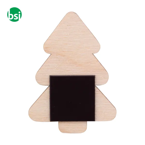 Custom Christmas fridge magnet Christmas tree WOOFRI XMAS -  3