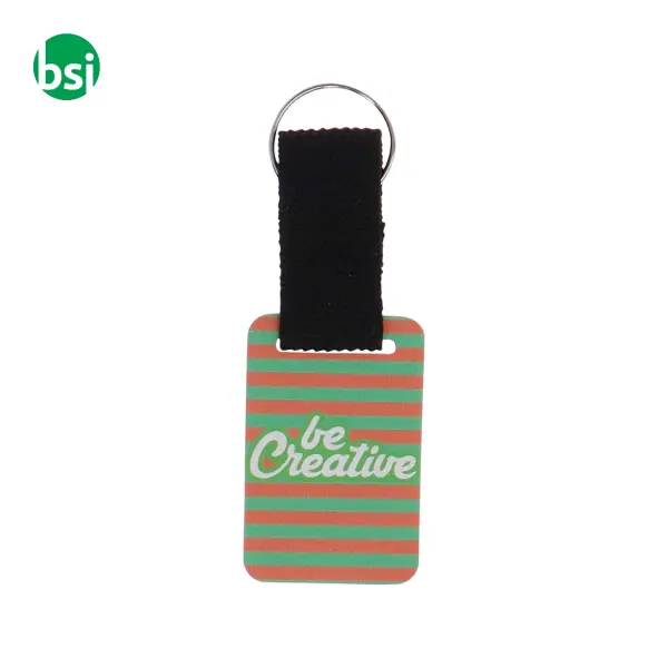 Custom keyring, round WOODY STRAP -  13