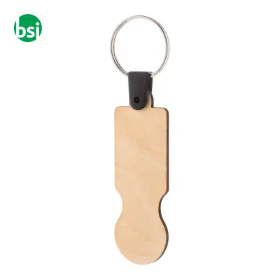 Trolley coin keyring COLOCART ECO - Immagine 3