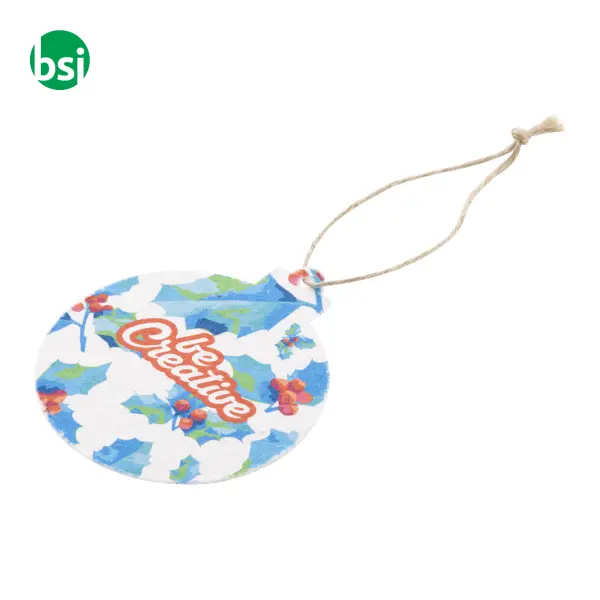 Seed paper Christmar tree ornament round CREAJUL SEED -  2