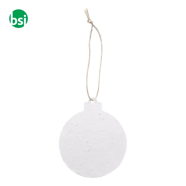Seed paper Christmar tree ornament round CREAJUL SEED -  3