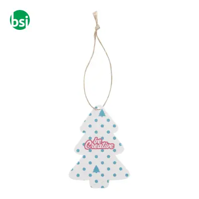 Seed paper Christmar tree ornament round CREAJUL SEED - Immagine 9