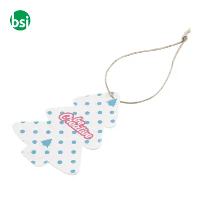 Seed paper Christmar tree ornament round CREAJUL SEED - Immagine 4