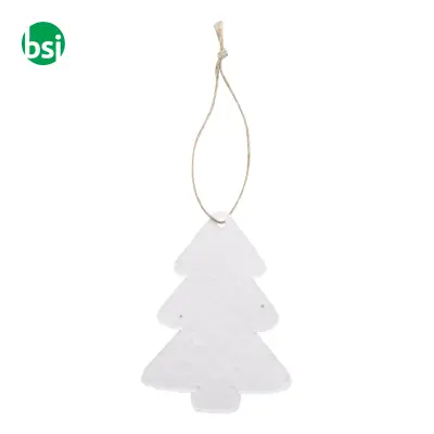 Seed paper Christmar tree ornament round CREAJUL SEED - Immagine 5