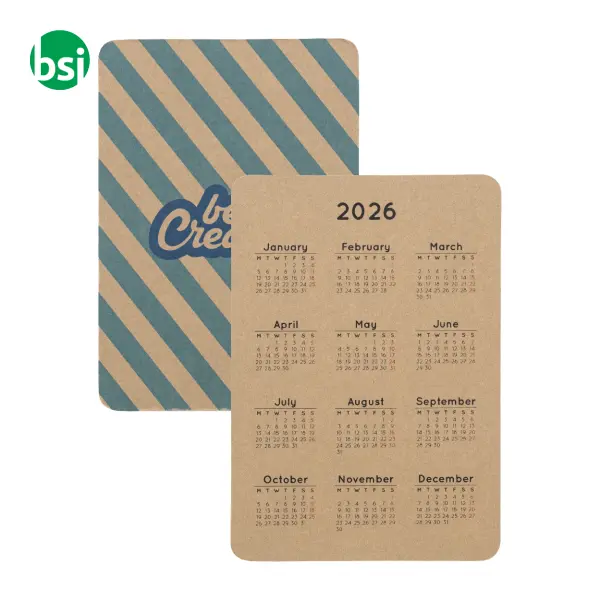 Custom pocket calendar CREADATE POCKET ECO -  1