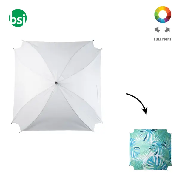 Custom Umbrella - CreaRain Square -  1