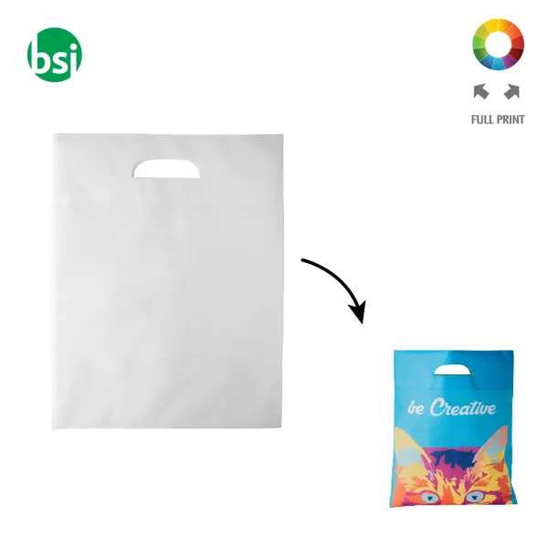 Custom non-woven shopping bag SUBOSHOP ZERO -  1