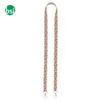 Subyard Double - Lanyard with 2 metal carabiners. Both sides