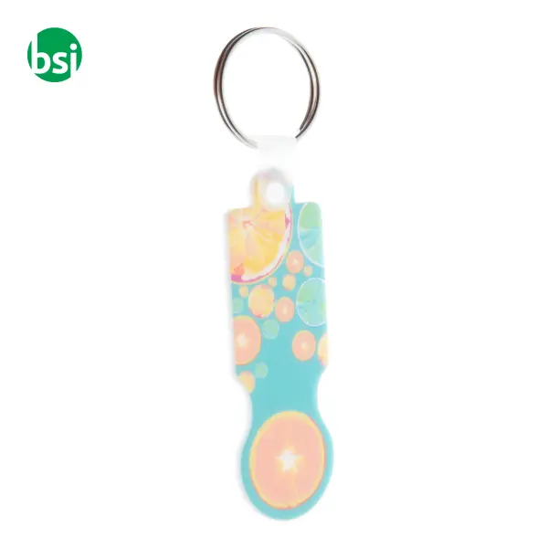 Trolley Coin Keyring - ColoCart -  5
